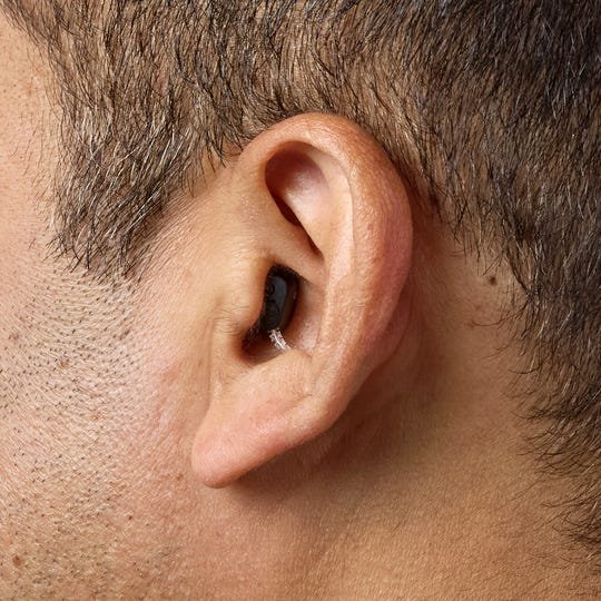 Invisible hearing aids