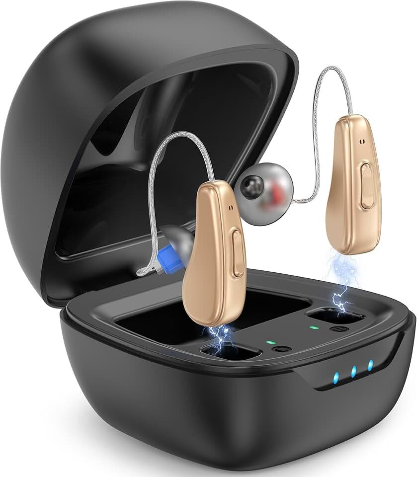 Rechargeable hearing aids